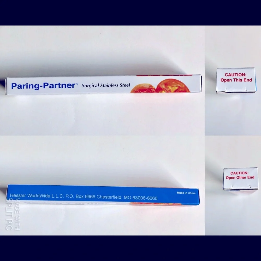 3/$15 NEW Paring Knife Surgical Stainless Steel 6” HESSLER, 1 Knife